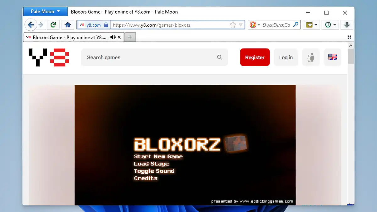 Pale Moon 105 Pale Moon browser - Flash support - 04